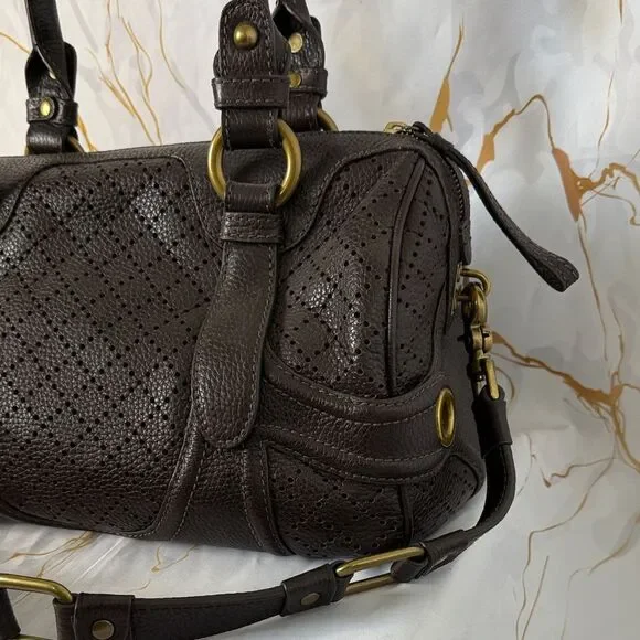 * Lockheart Elegant Brown Handbag - Picture 10 of 15